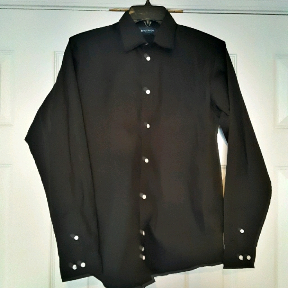 Boy's Black Rocawear Dress Shirt